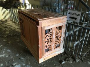 Mobile Orgel Martin-Luther-Kirche Bad Neuenahr nach der Flut
